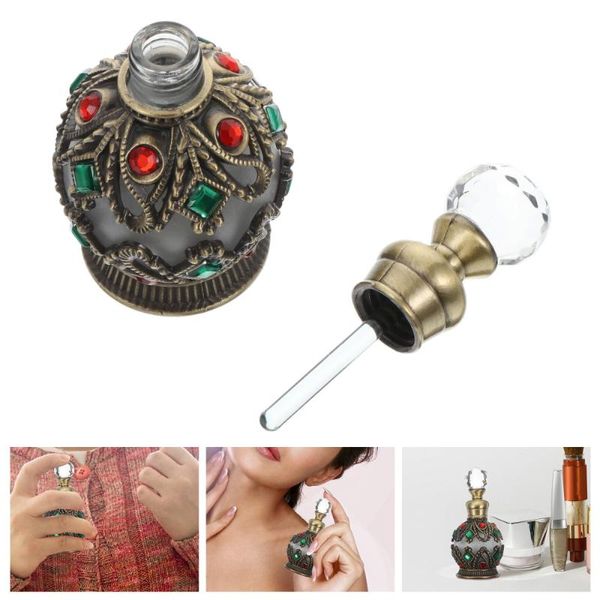 

storage bottles & jars 15ml glass perfume empty bottle essential oil container