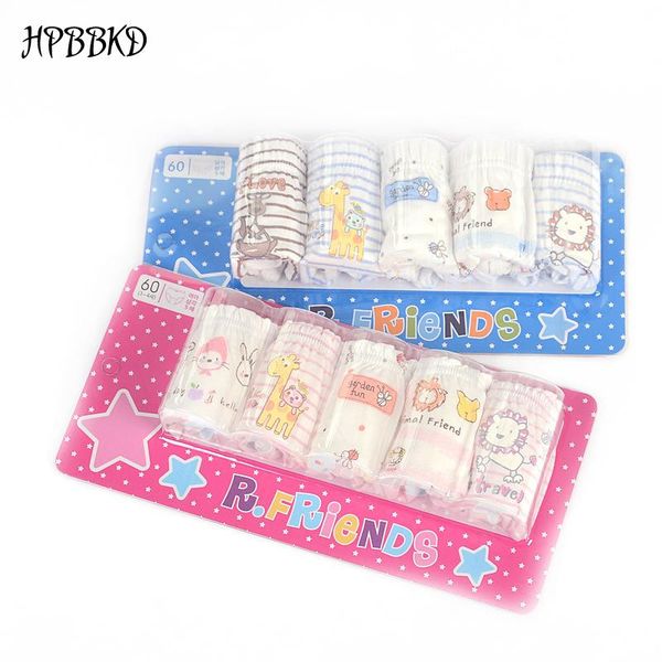 

5pcs/lot girls boys cotton boxer briefs children panties girls boxer shorts children's panties boys underwear kid's panty gu191, Camo