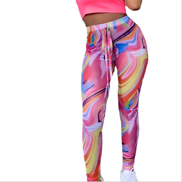 

women's pants & capris pink young party lady fashion high pokcets hip skinny tight club trouser, Black;white