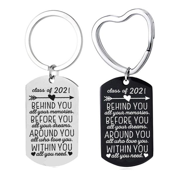 

christmas decorations class of 2021 graduation keychain gift for him her key ring nurses student behind you all your memories inspirational