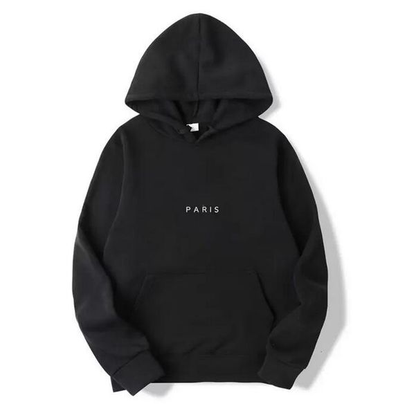 

fashion hoodies men and women designer autumn long sleeve pullover casual mens clothing size s-3xl 20 color, Black