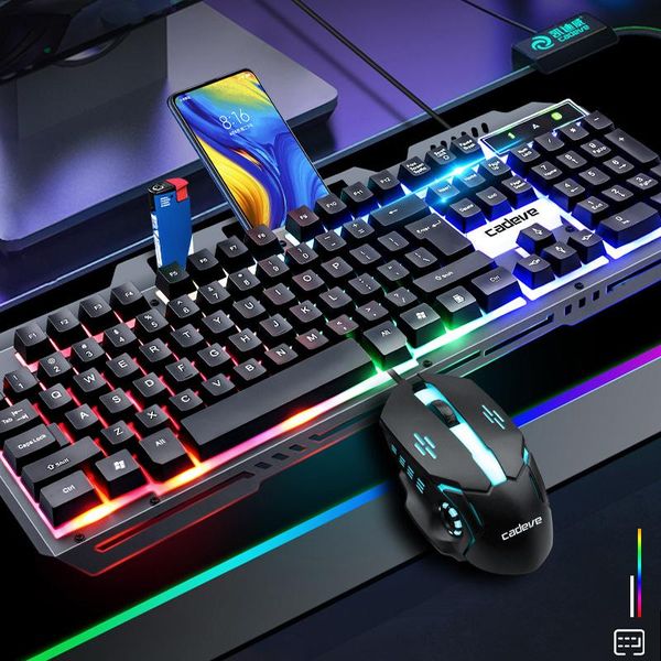 

keyboard mouse combos manipulator and set wired gaming notebook deskcomputer home office