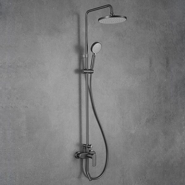 

bathroom shower sets gun grey bath set rainfall head with handheld 3 functions