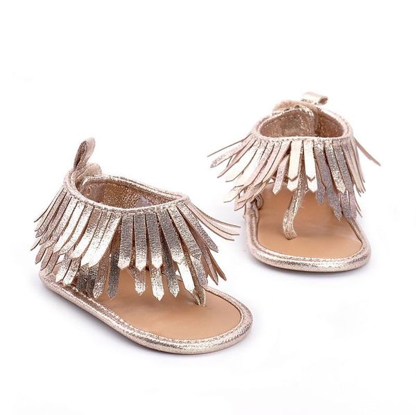 

first walkers fashion summer shoes baby girls tassel magic walking -40