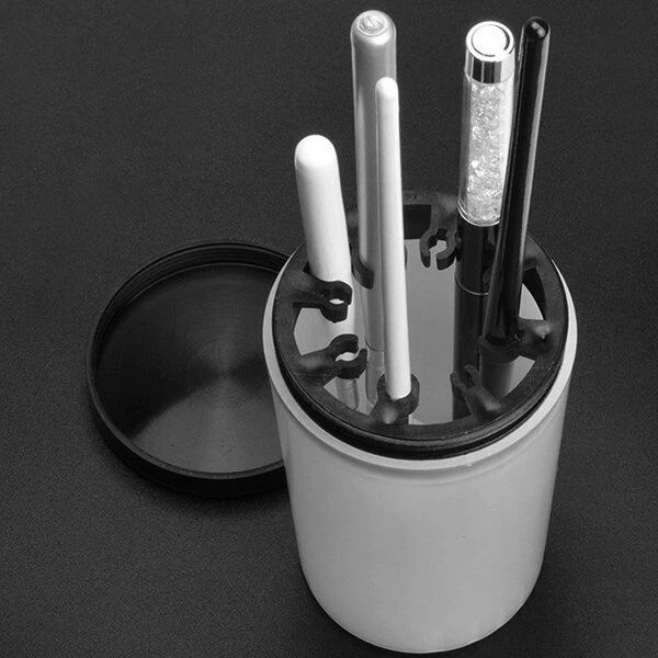 

nail art brush plastic cleaner cup uv acrylic gel pen pot - 01#, Yellow