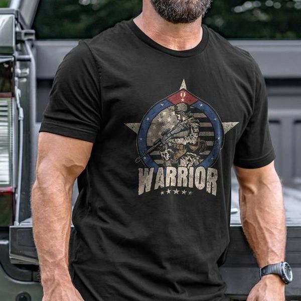 

sniper pattern men's 3d printed t-shirt graphic optical illusion short sleeve party street punk goth crew neck summer 100% cotton, White;black