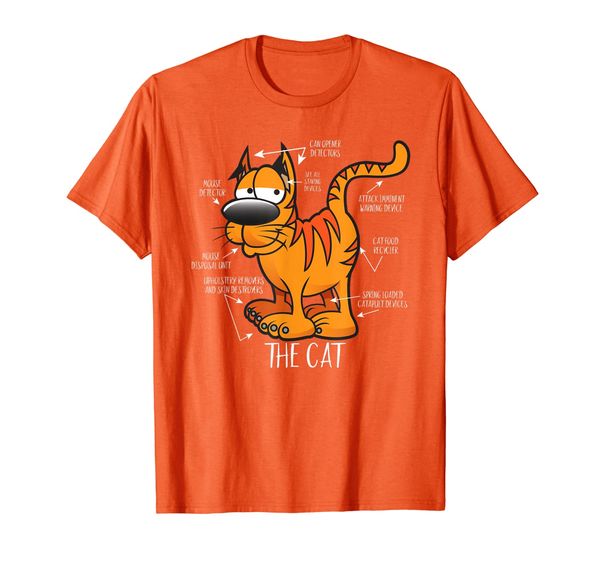 

Funny Cat Anatomy Cat And Kitten Cat Lovers T-Shirt, Mainly pictures