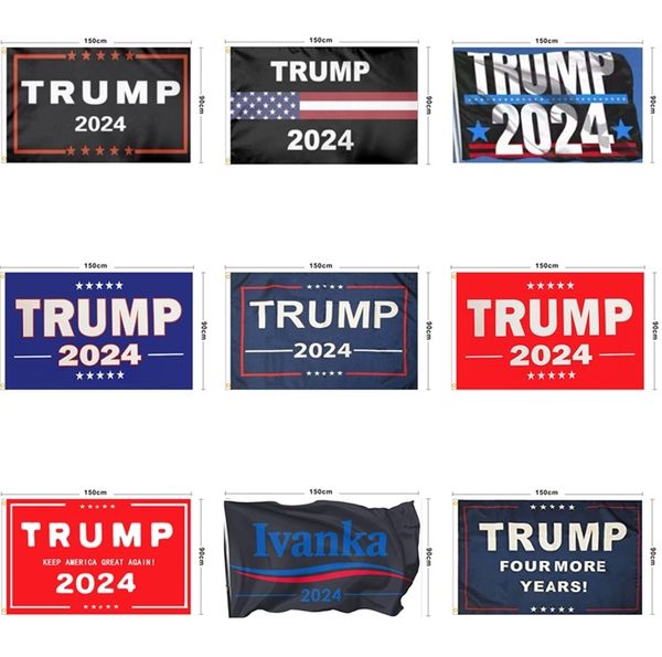

banner flags trump flag 90*150cm trump banner flags election flag trump campaign for 2024 election flags ocean shipping zc049
