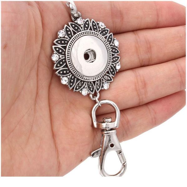 

new snap jewelry 18mm crystal snap key chains for keyring women gifts girl keychain bag penda jllsdw