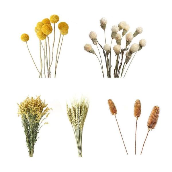 

dried flower bouquet living room decoration wedding home decor & c4y2