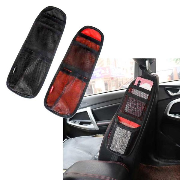 

car organizer est seat bag side hanging mesh pocket holder storage tissue box