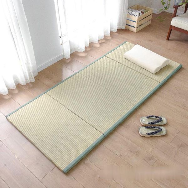 

carpets japanese traditional tatami mattress mat rectangle large foldable floor straw for yoga sleeping flooring zm233