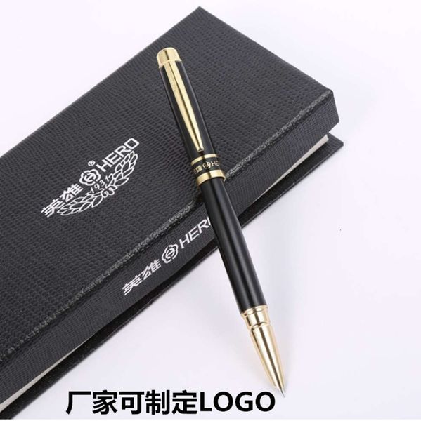 

8870 accounting student's pen metal body dark tip practice writing can be boxed
