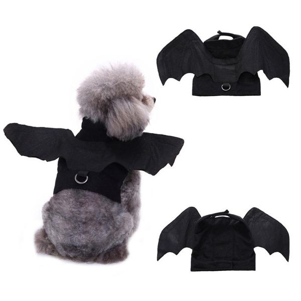 

cat costumes puppy festival clothes pet dog bat wing cosplay prop halloween fancy dress costume outfit wings