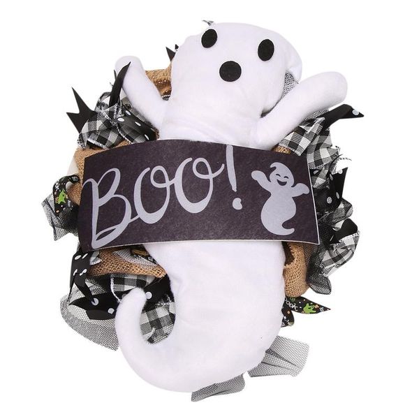 

decorative flowers & wreaths wreath door hanging decoration classic halloween decor ghost toy happy party home festival supplies