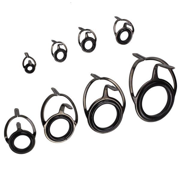 

weihai double leg ceramic and high carbon steel guide through wire ring sea rod accessories fishing gear