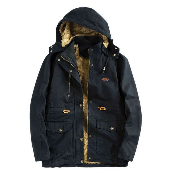 

-20'c winter cotton plush padded men's long fashion outwear jackets coats man hooded thick outdoor parkas overcoats size m-5xl, Black;brown