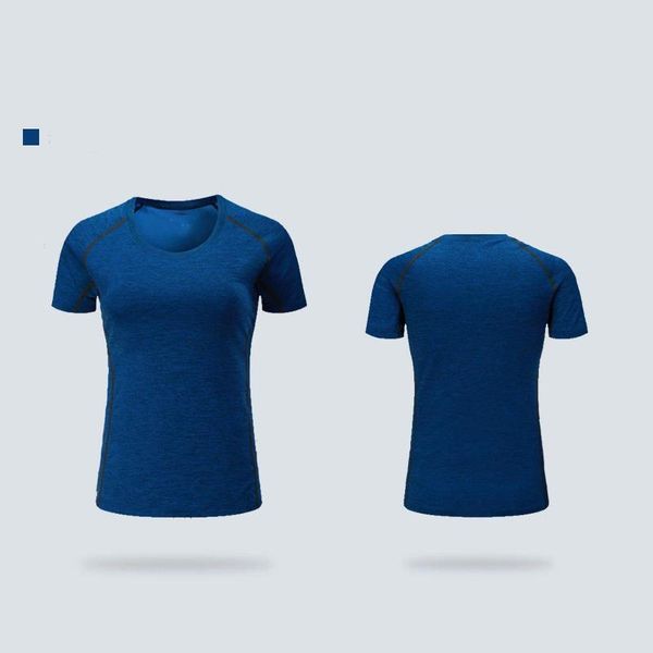 

2021 pure red t shirt quick-drying clothes summer short-sleeved round neck running men's women's wholesale outdoor sports custom a, Gray;blue