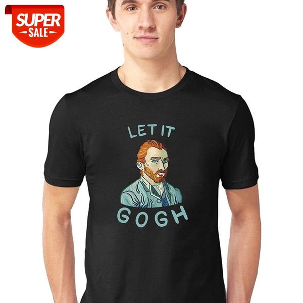 

van gogh self portrait t shirt vintage aesthetic men graphic tee artistic oil painting creative design men clothing shirts #mo5l, White;black