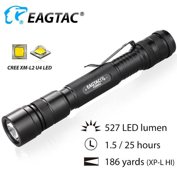 

eagtac p200a2 multi output xml2 365nm uv 395nm uv led battery 3 modes