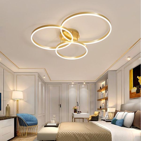 

ceiling lights light luxury living room lamp atmospheric household nordic modern simple creative ring bedroom lighting