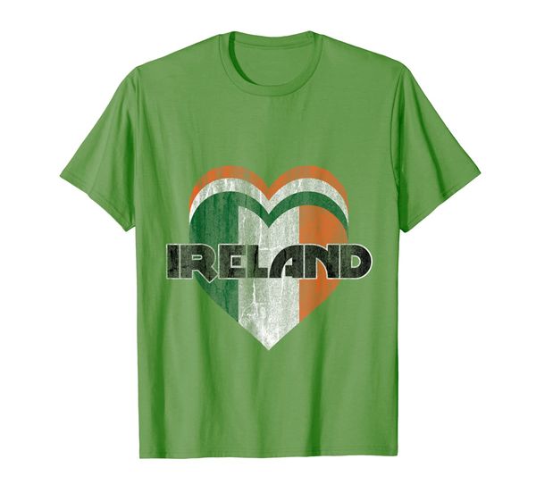 

Ireland T-Shirt - Heart Irish Love St. Patricks Day Shirts, Mainly pictures