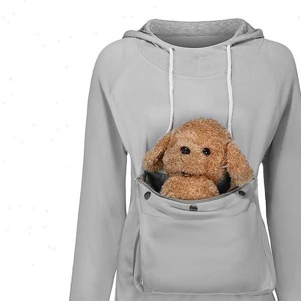 

cat lovers hoodies women hooded casual pet kangaroo pockets sweatshirt pouch hoodie big size hoody ladies sudaderas t1g, Black