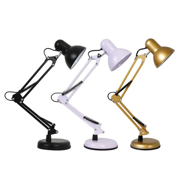 

desk reading lamp flexible swing arm desklight adjustable corded home