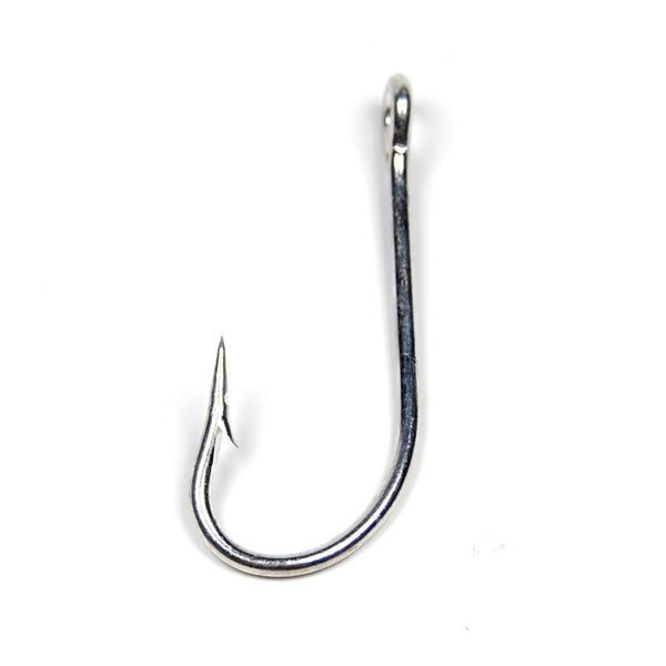 

fishing hooks [100pcs] sea kirby ringed hook saltwater high carbon steel barbed sharp wholesale