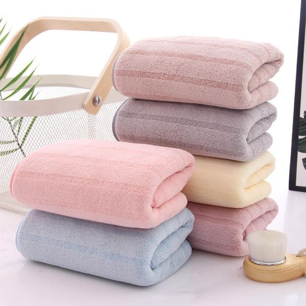

towel super absorbent bathroom towels thick beach large coral fleece vertical bar comfortable soft face bath