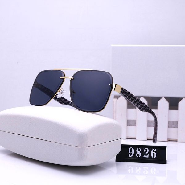 

mens designer sunglasses for women fashion sun glasses lady pilot sunglass luxury eyewear 5 color v sun glasses with box 2201043d, White;black