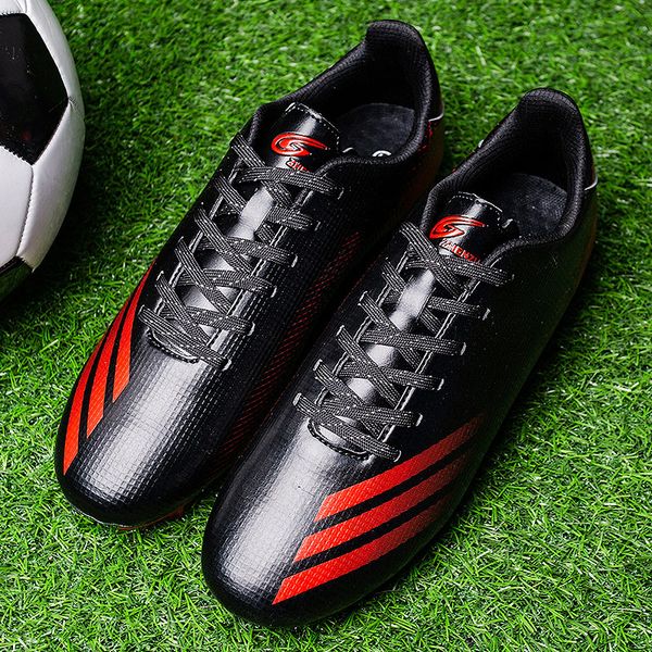 

sneakers men soccer shoes kids outdoor soccer cleats long spikes profession football shoes futsal male fg soccer
