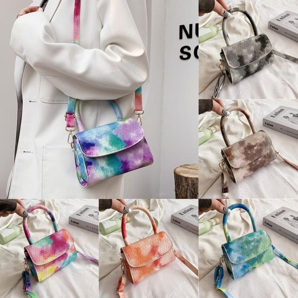 

waist bags female bag creative design sweet wind lady temperament tie-dye shoulder messenger fashionable femal