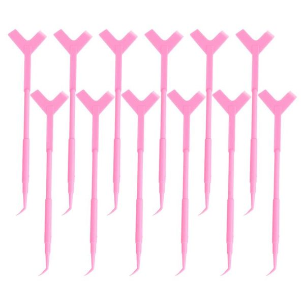 

false eyelashes 12pcs lash lifting perm tool eyelash separator brush comb for girls
