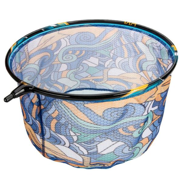 

yunshanz fishing accessories 1pcs quick-dry landing net colorful scratch proof bag for outdoor (net diameter 30cm, depth 15cm)