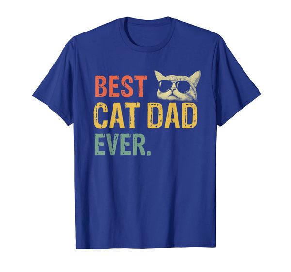 

cat dad ever t-shirt cat daddy gift shirts, White;black