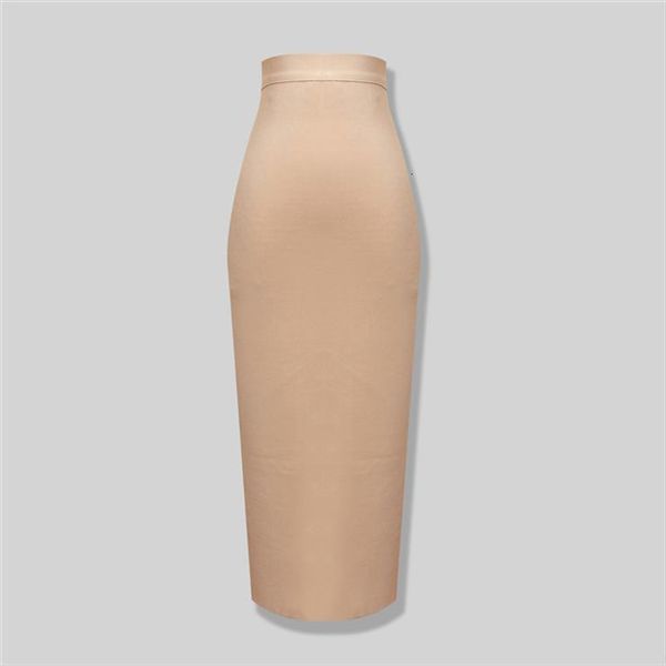 

fashion 8 colors womens skirt plus size xl  knee length bandage women elastic bodycon summer pencil skirts 78cm, Black
