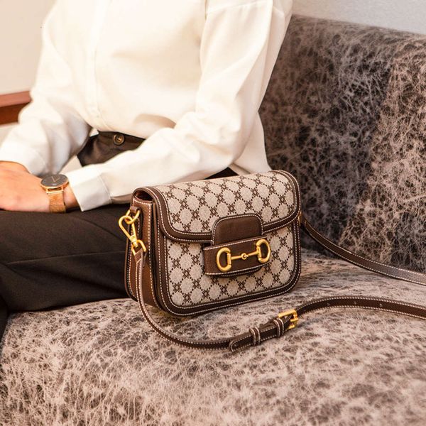 

hbp fashion bag 2021 new fashion slung bag advanced feeling 1955 saddle lady tofu versatile