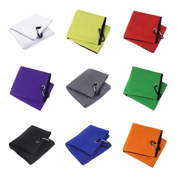 

golf training aids soft towel heavy duty carabiner clip gym sports accessories