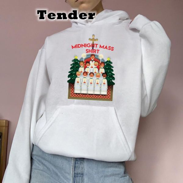 

women's hoodies & sweatshirts 2022 year cartoon kawaii hoodie sweatshirt girl merry christmas streetwear y2k winter plus velvet oversiz, Black