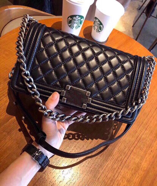 

new shoulder bags women handbag crossbody bag brands designer handbags flower printing bag size:25x15cm1, Black