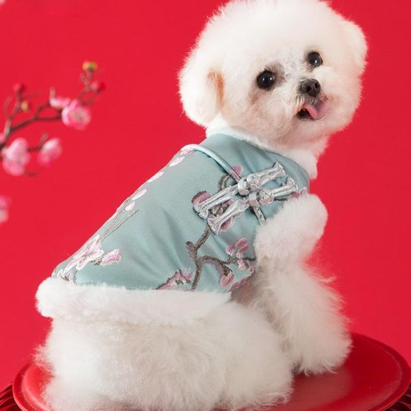 

dog apparel winter chinese teddy bomei bear autumn and year cat pet clothes cute