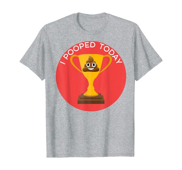 

i pooped today funny tees, White;black
