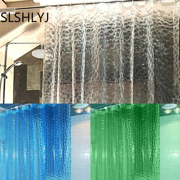 

shower curtains slshlyj curtain eva translucent3d thickened 1.8/2m bathroom moldproof waterproof