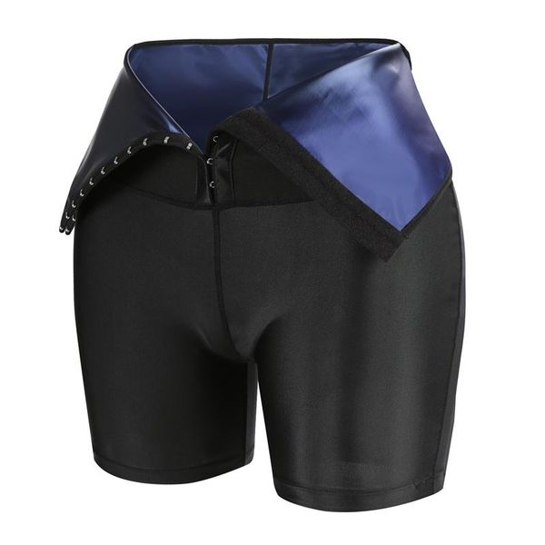 

women's shapers women thermo suana sweat shorts pants waist trainer workout abdomen slim bulifter tights tummy control panties shapewea, Black;white