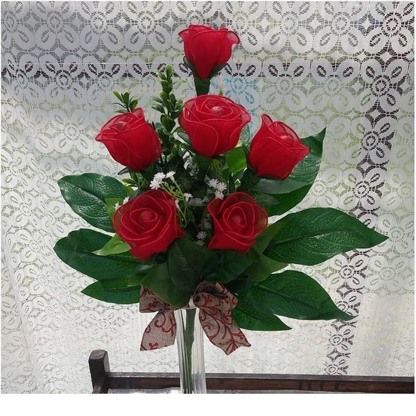 

5pcs tensile nylon stocking flower diy flower making material handmade craft wedding party handmade crafts diy wreath jllwzd