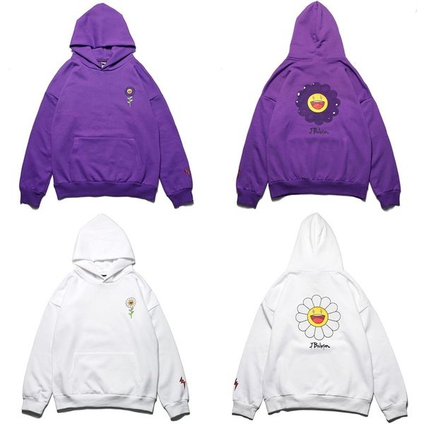 

chao's murakami co branded pullover hoodie, Black
