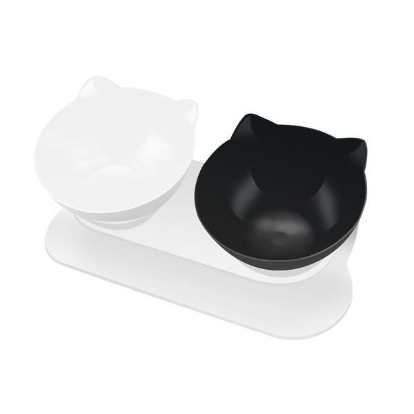 

dog bowls & feeders non-slip cat double pet with raised stand food and water for cats dogs products bowl