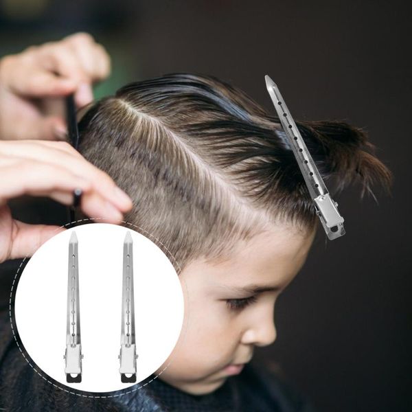 

hair clips 36pcs useful hairdresser tight stainless steel barber shop (silver)