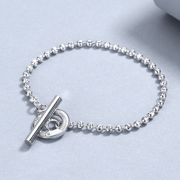 

classic silver bracelet charm bracelet silver plated bracelets for bracelet fashion jewelry supply, Golden;silver